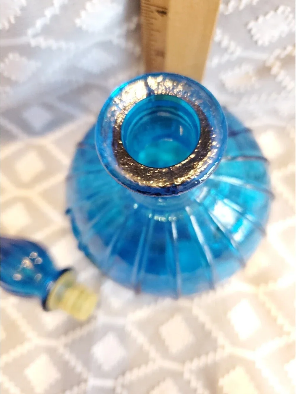 MCM Empoli Ribbed Genie Bottle Decanter